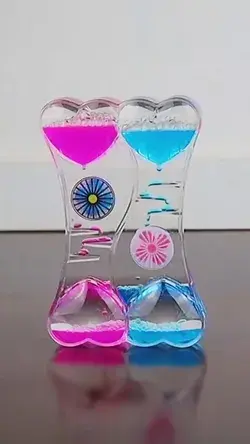 Mesmerizing Liquid Motion: Colorful Bubbler Toy Delight