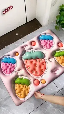 Cute 3D floor mat