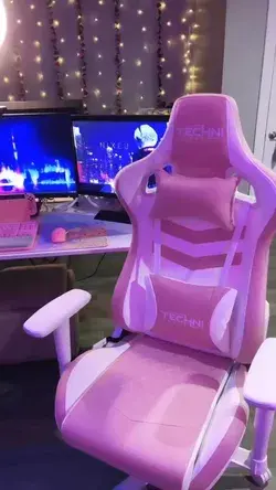 Gaming Chair and setup For Girls