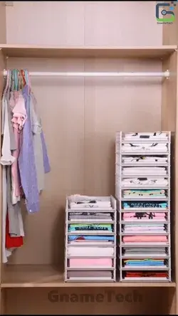 Storage for fabric in a sewing room