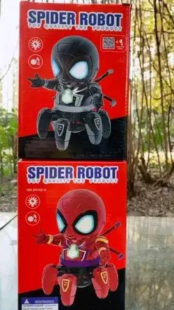 Spider-man robot &Cute baby spider and venom