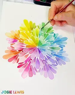 Rainbow Colored Designs