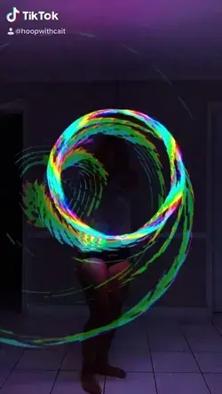 Cool LED Hoop on TikTok