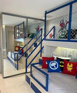 Quarto de super heróis para o Romeu 💙