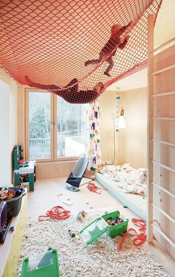 Lebenswerk: Haus am Hang I Fabian Evers und Wezel Architektur | Cool kids rooms, Toddler rooms, Kids room design