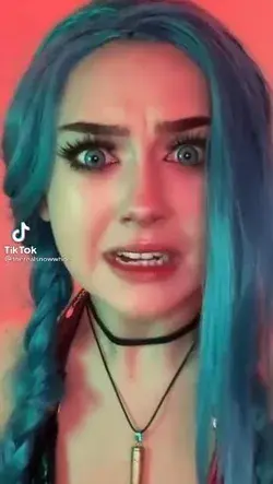 Jinx cosplay by @therealsnowwhite on Tiktok