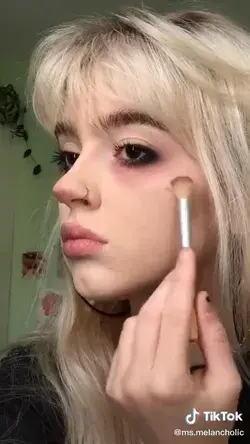 Eyebags makeup by @ms.melancholic