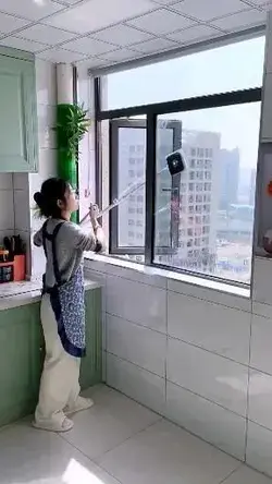 Cleaning of high level external glass windows #windows #glass