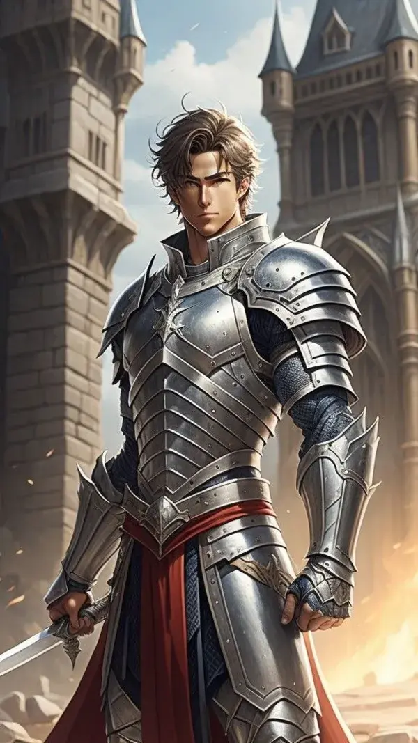Anime Art : The Knight