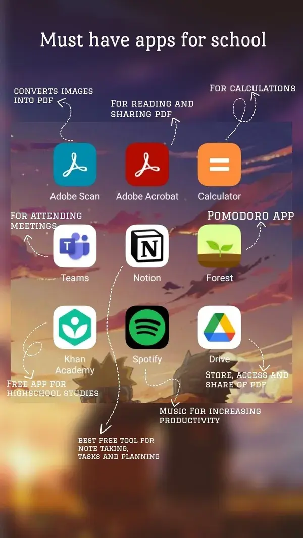 Must have apps for school