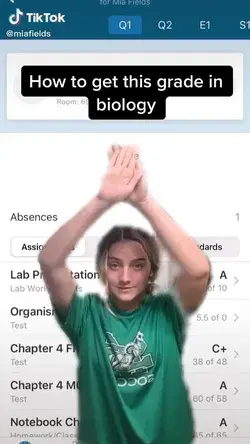 HOW TO GET AN A IN BIOLOGY