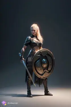 💪 Наследие Воительниц 3D 🏆 Art&Female Warrior