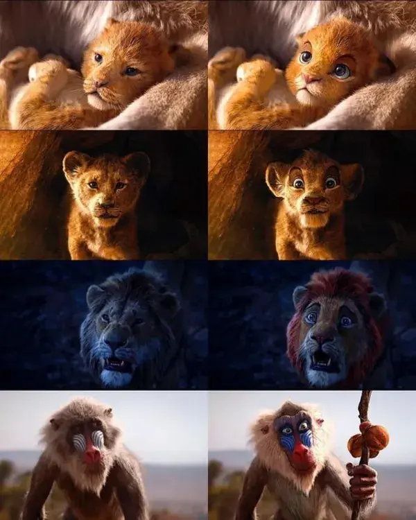 The Lion King(1994) &(2019)