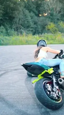 Stunt Biker Girl