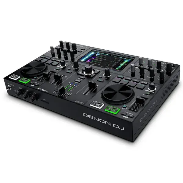 Denon Dj Prime Go Standalone 2-Deck Rechargeable Smart Dj Console, 7In Hd Display