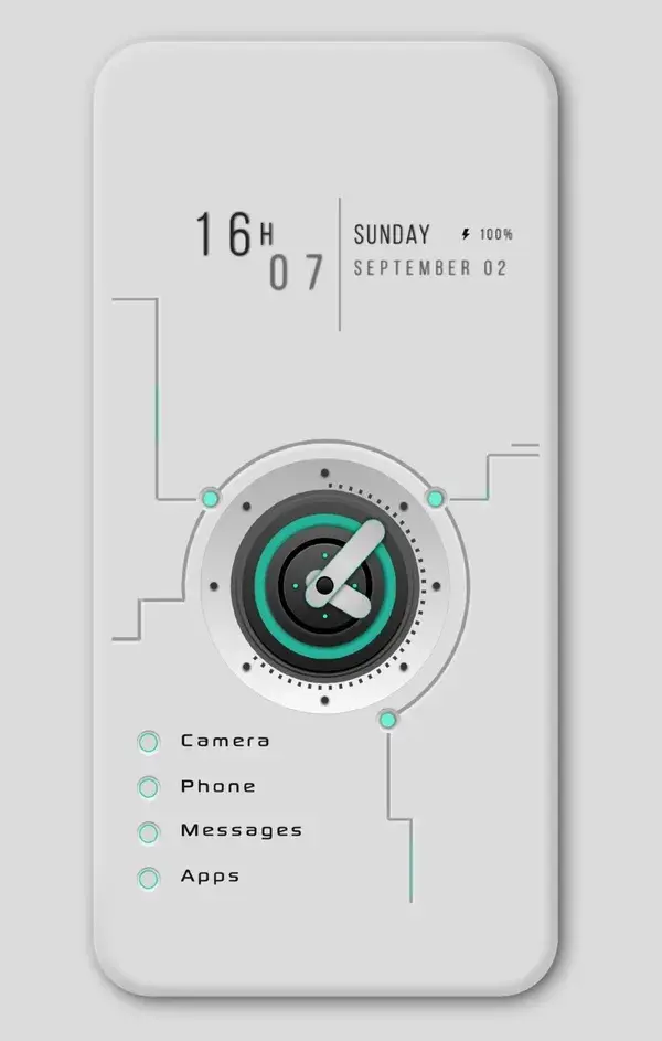 Mecha for Klwp by @Lostseven