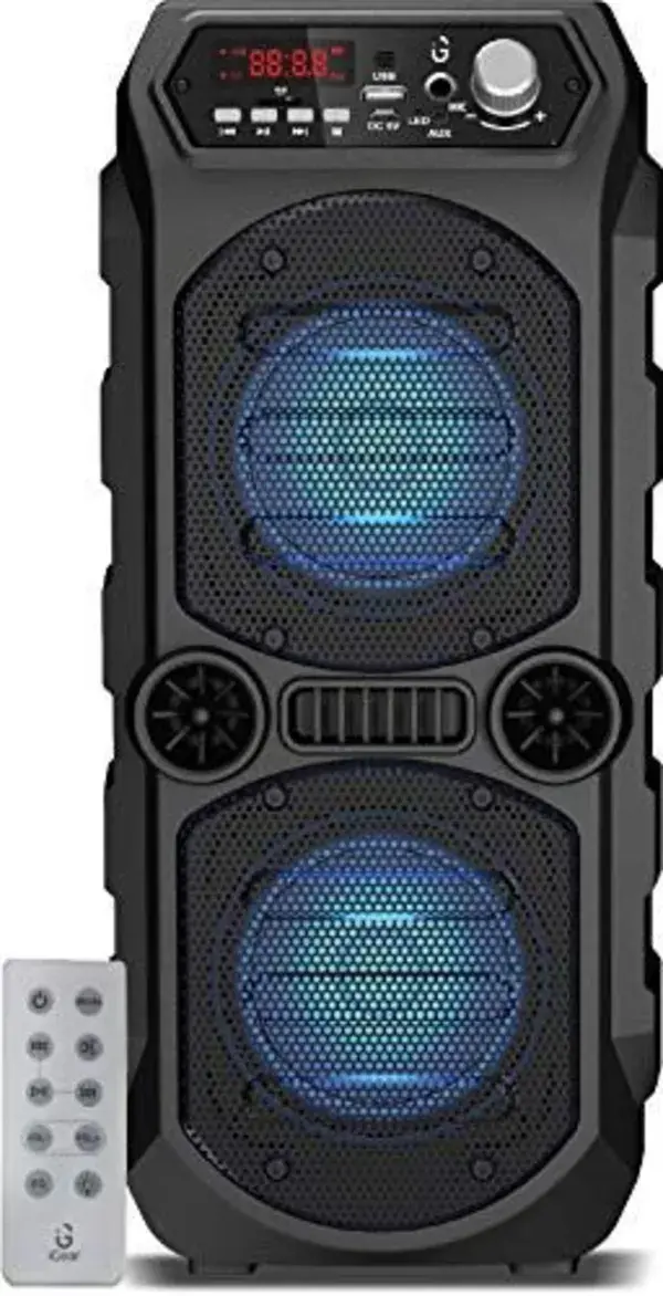 i GEAR Dynamo 10 Watt 2.0 Channel Truly Wireless Bluetooth Party Speaker (Black)