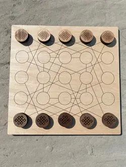 Jarmo Board Game / Personalized / unique / Ancient/ strategy / Turkish / Jasir