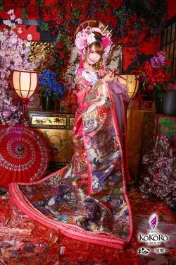 「心-花雫-」京都花魁体験 創作和装変身写真スタジオ