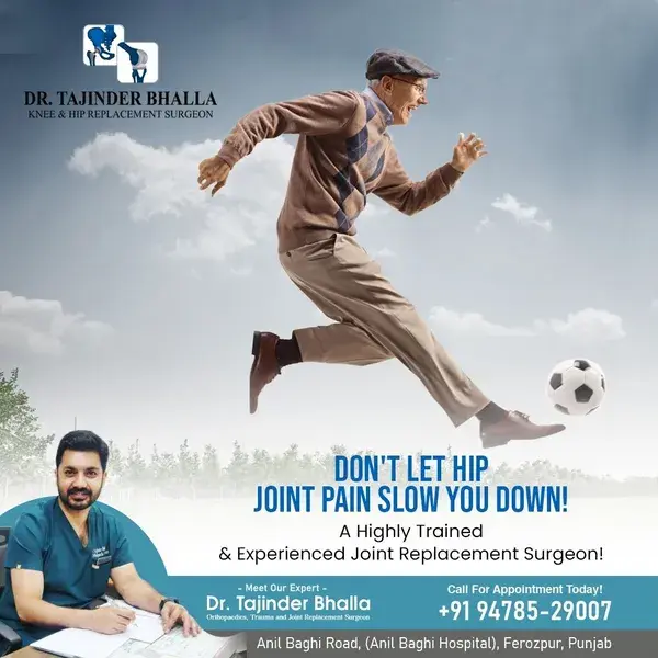 Don't let hip joint pains slow you down