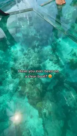 Clear boating in Cancun