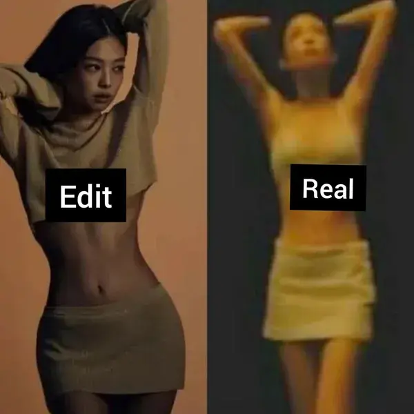 Edit vs Real