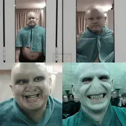 Budget Cosplay Voldemort