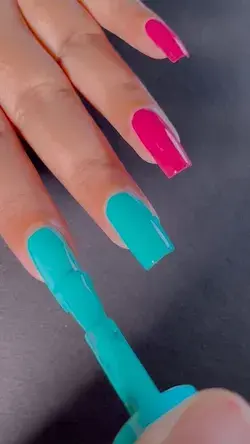 Mix and match manicure