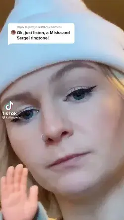 @kallmekris on tiktok | Misha and Sergei ringtone 😂