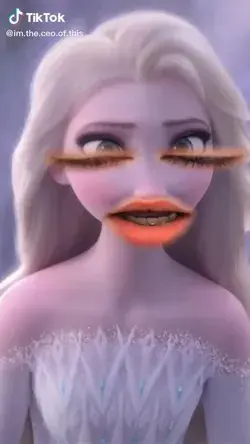 TikTok- Elsa being GAy