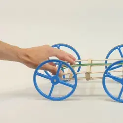 The Best Rubber Band Powered Car - DIY Engineering Project for Kids