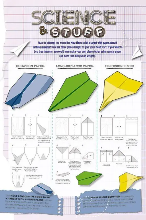 Paper Folding Plane That Fly Far |