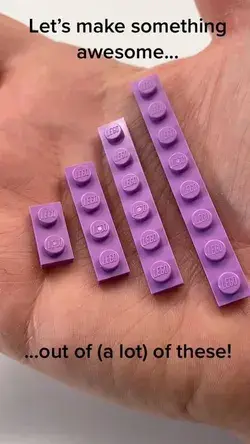 Making Purple Lego Build