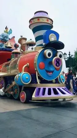 Disney parade float