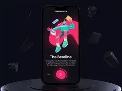 Conceptzilla Onboarding Animation Concept