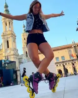 Roller skating Кататься на роликах