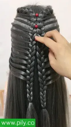 braided hair tutorial