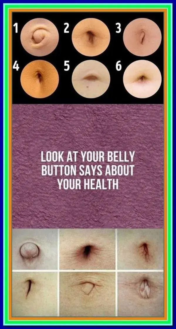 LOOK AT YOUR BELLY BUTTON SAYS ABOUT YOUR HEALTH