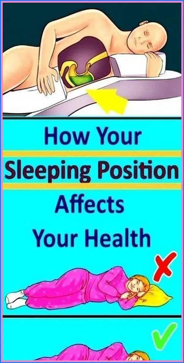 How Your Sleeping Position Affects Your Health