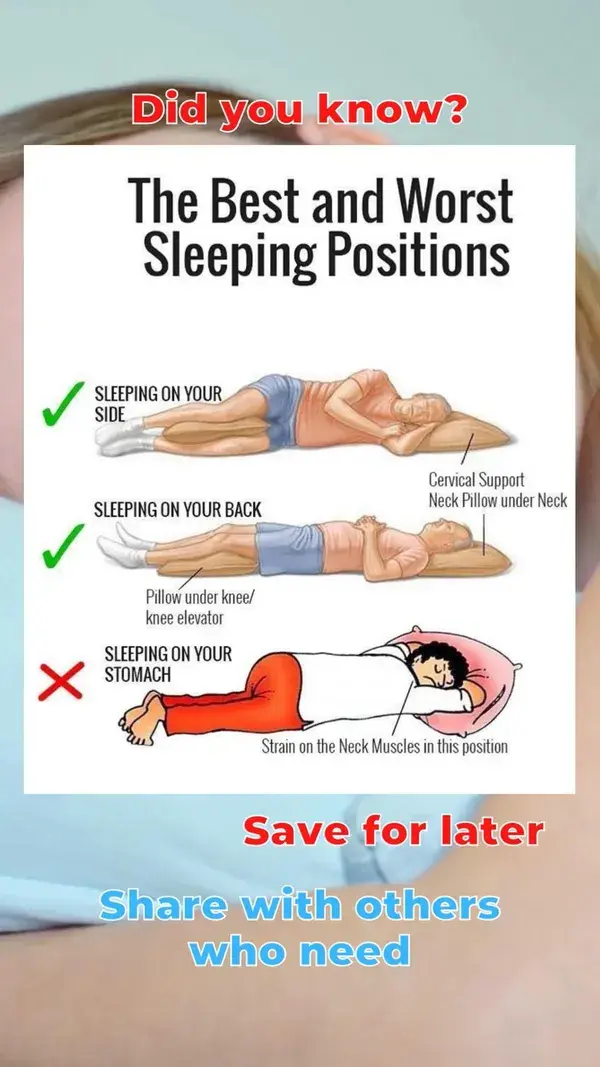 Best and Worst Sleep Position