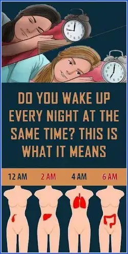 Do You Wake Up Every Night At The Same Time This Is What It Means�