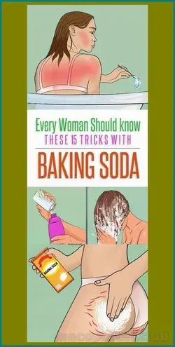 EVERY WOMAN SHOULD KNOW THESE 15 TRICKS WITH BAKING SODA