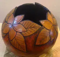 Carved Plumeria
