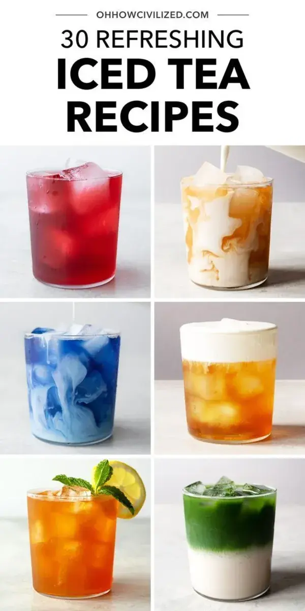 Refreshing Iced Tea Recipes