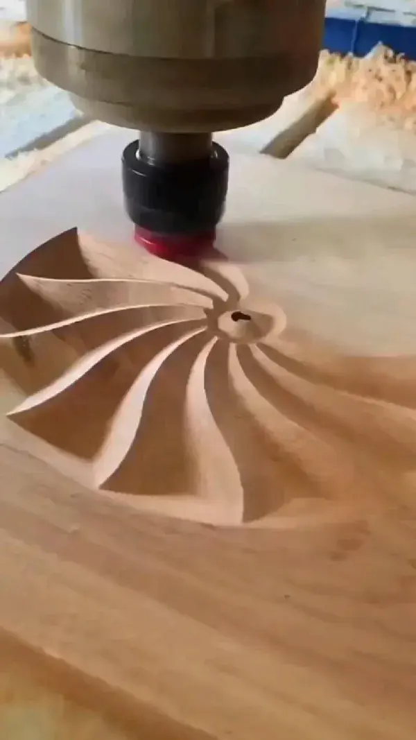 Satisfying Wood Carving