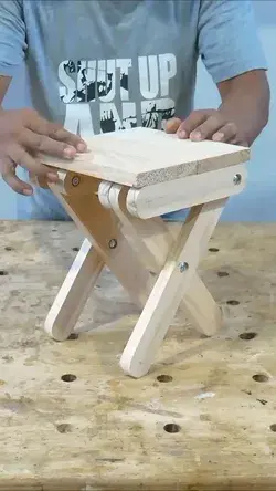 Amazing Create DIY Woodworking Mini Folding Chairs for Picnic - Woodworking Tips for Beginners