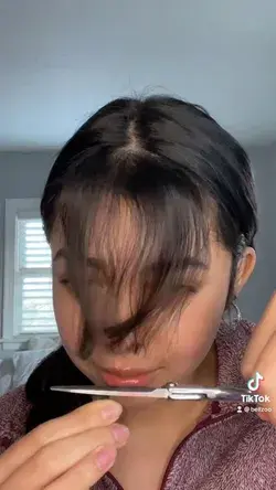 bangs haircut