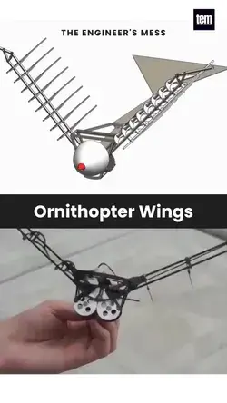 Ornithopter Wings Mechanism | The Engineer's Mess