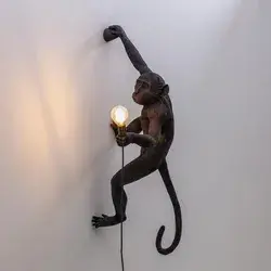 Monkey Outdoor Hanging Lamp - Version Right