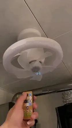 Lamp  Led and fan